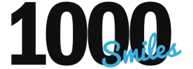 The 1000 Smiles Dental Group website header logo