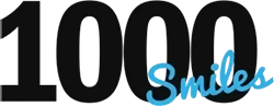 The 1000 Smiles Dental Group website sidebar logo